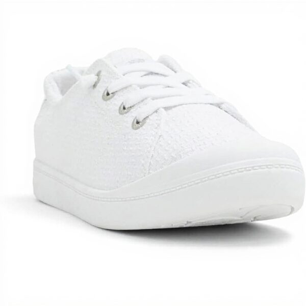 Roxy Bayshore III Sneaker Donna Bianco Design senza lacci