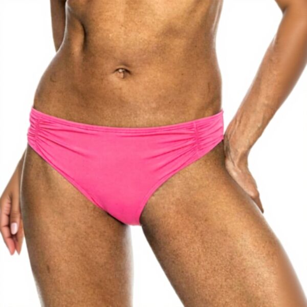 Slip bikini donna Roxy tessuto riciclato copertura hipster