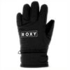 Guanti Roxy Freshfield Bambine Ragazze Sci Caldo Malva Nero