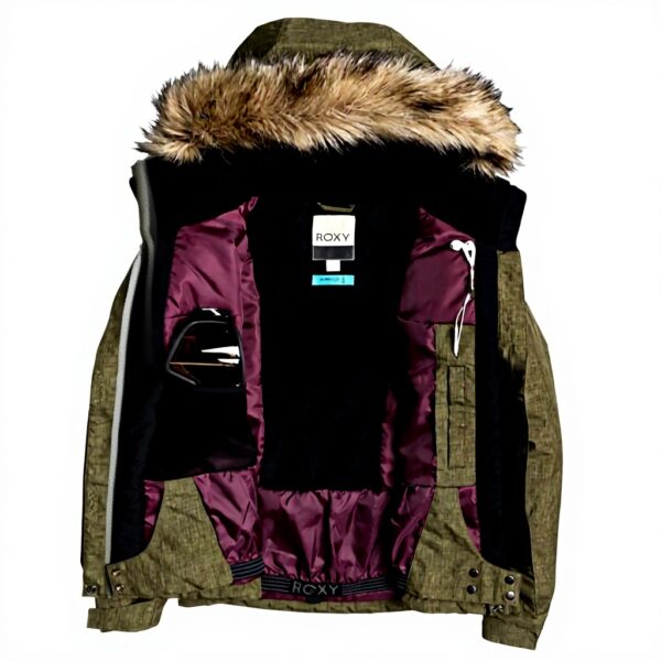 Roxy Jet Ski Tuta da neve Donna impermeabile cappuccio