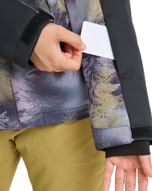 Gilet Donna Roxy Jetty Block Jacket Snowboard Ice Blue-5