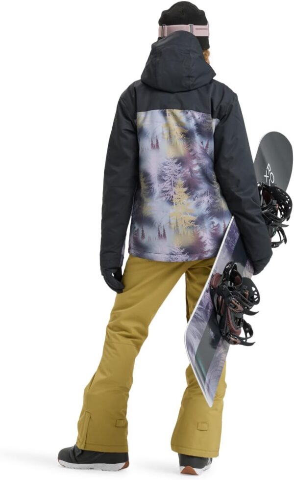 Gilet Donna Roxy Jetty Block Jacket Snowboard Ice Blue-4