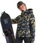 Giacca da sci Roxy Jetty L donna impermeabile blu