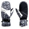 Guanti Roxy Jetty Muffole Donna Impermeabili Bandane Nere