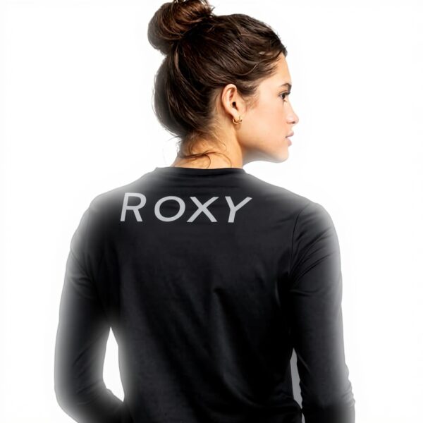 Roxy Bikini Top Donna Lycra Protezione UV Nero