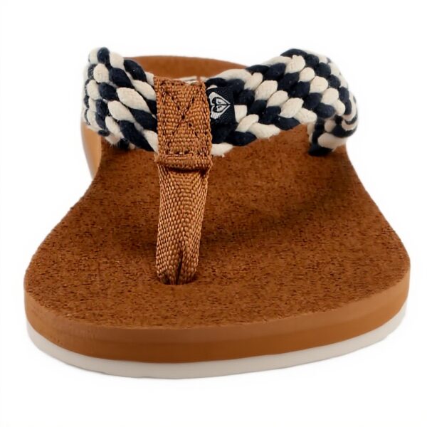 Roxy Porto III Sandalo Donna Infradito Cotone Intrecciato