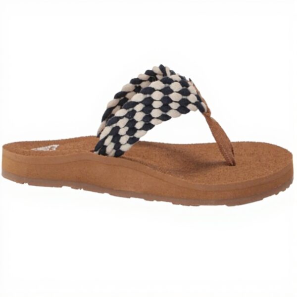 Roxy Porto III Sandalo Donna Infradito Cotone Intrecciato