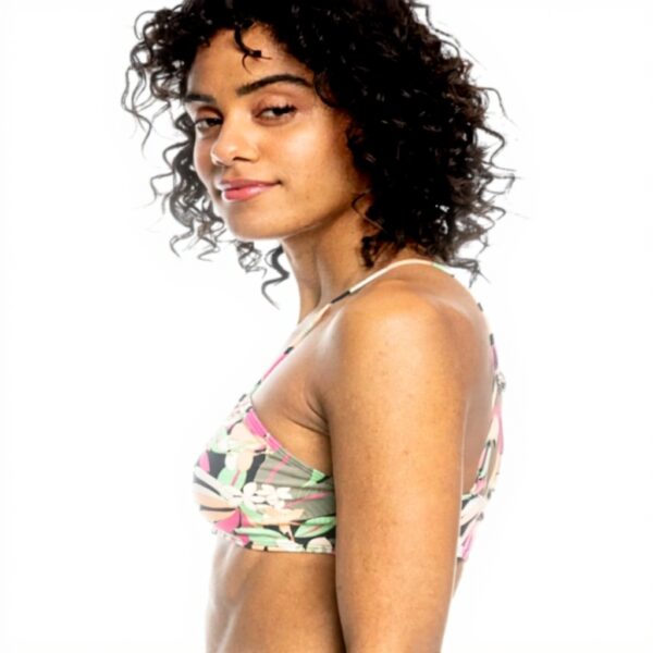 Reggiseno Bikini Roxy Nero Donna Mare Piscina