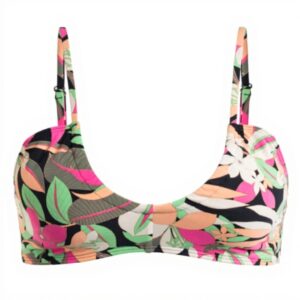 Reggiseno Bikini Roxy Nero Donna Mare Piscina