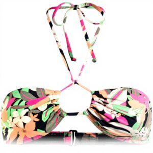 Reggiseno Bikini Roxy Nero Comodo Donna Mare Piscina