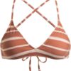 Roxy Beach Classics Strappy Bikini Top Donna Nero Reggiseno-0