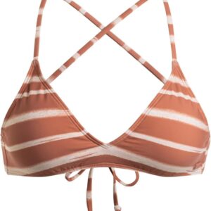 Roxy Beach Classics Strappy Bikini Top Donna Nero Reggiseno-0