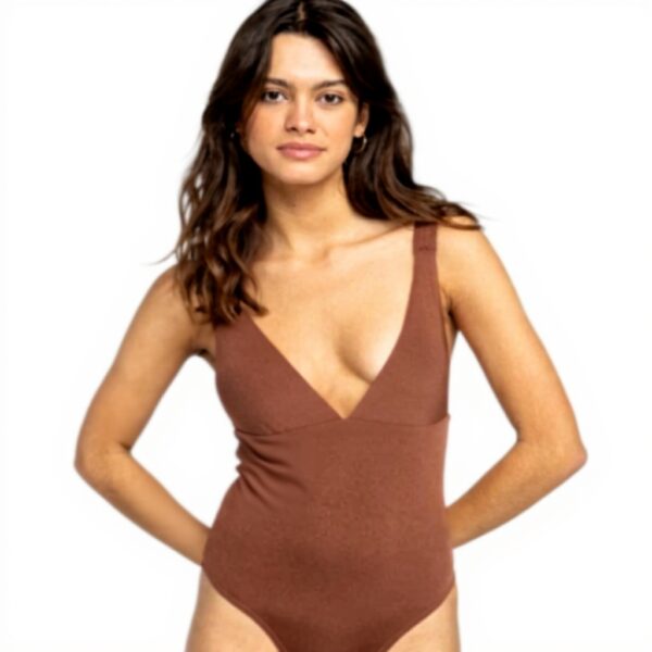 Costume intero Roxy donna silky island root beer