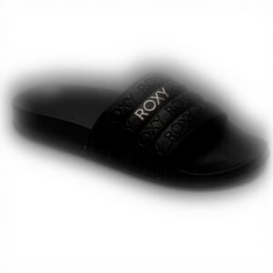 Sandali Roxy Slippy WP Donna EVA Infradito Nero Oro