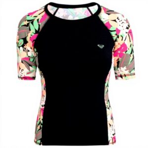 Roxy Lycra Bikini Top Donna Surf Shirt Rashguard