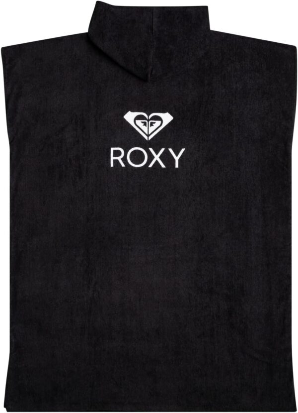 Roxy Poncho Donna Antracite Cotone Maglia Taglia Unica-1
