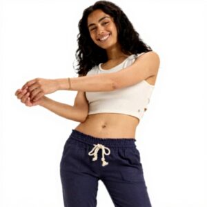 Pantaloni Roxy Young Women Oceanside Lino Viscosa