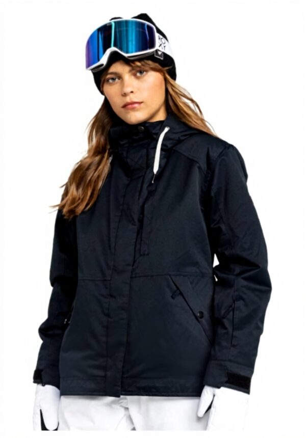 Roxy Billie Giacca Snowboard Donna Impermeabile Nero Rosa