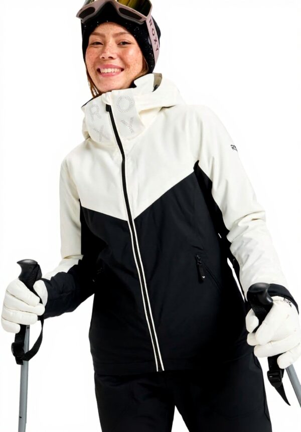 Gilet Roxy Free Jet Block Donna Giacche tecniche Nero