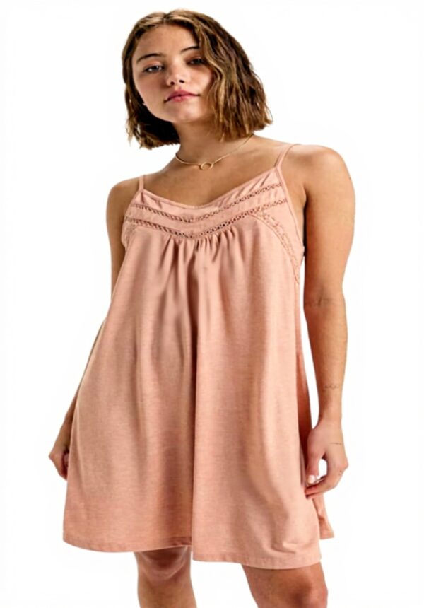 Roxy Rare Feeling Vestito Donna Spalline Ricamo Casual