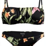 Maglia Donna Roxy Anthracite Island Escape Coordinato-0