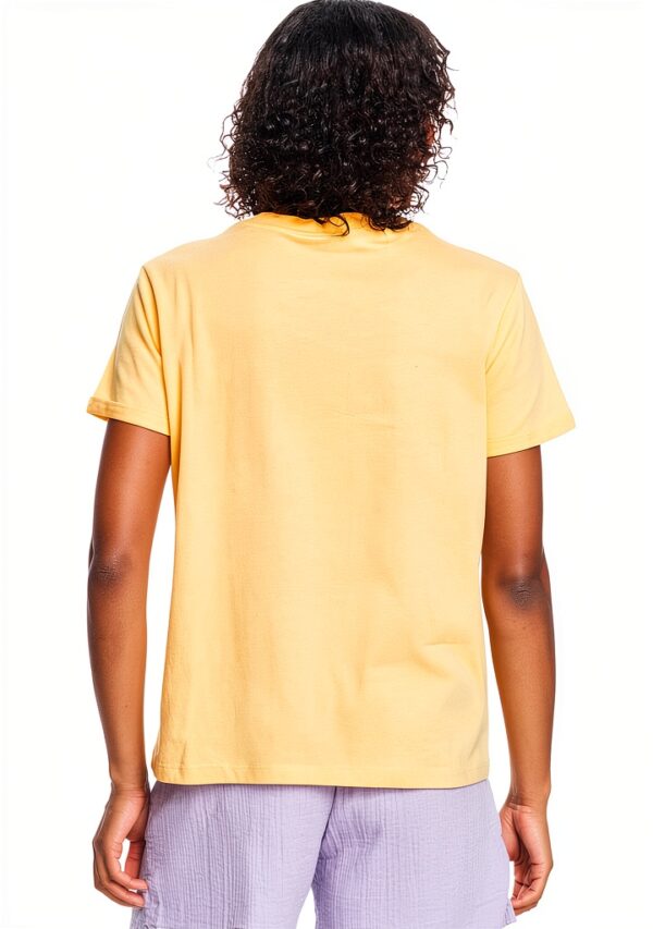 T-shirt Roxy Donna scritta petto decorazione frontale-1