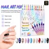 🇲🇦🔥 قلم تزيين الأظافر ب 12 لونًا – أداة مكياج ناعمة وسريعة الجفاف – الدفع عند الاستلام 💅🎨✨🛒