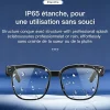 Lunettes intelligentes Bluetooth avec caméra